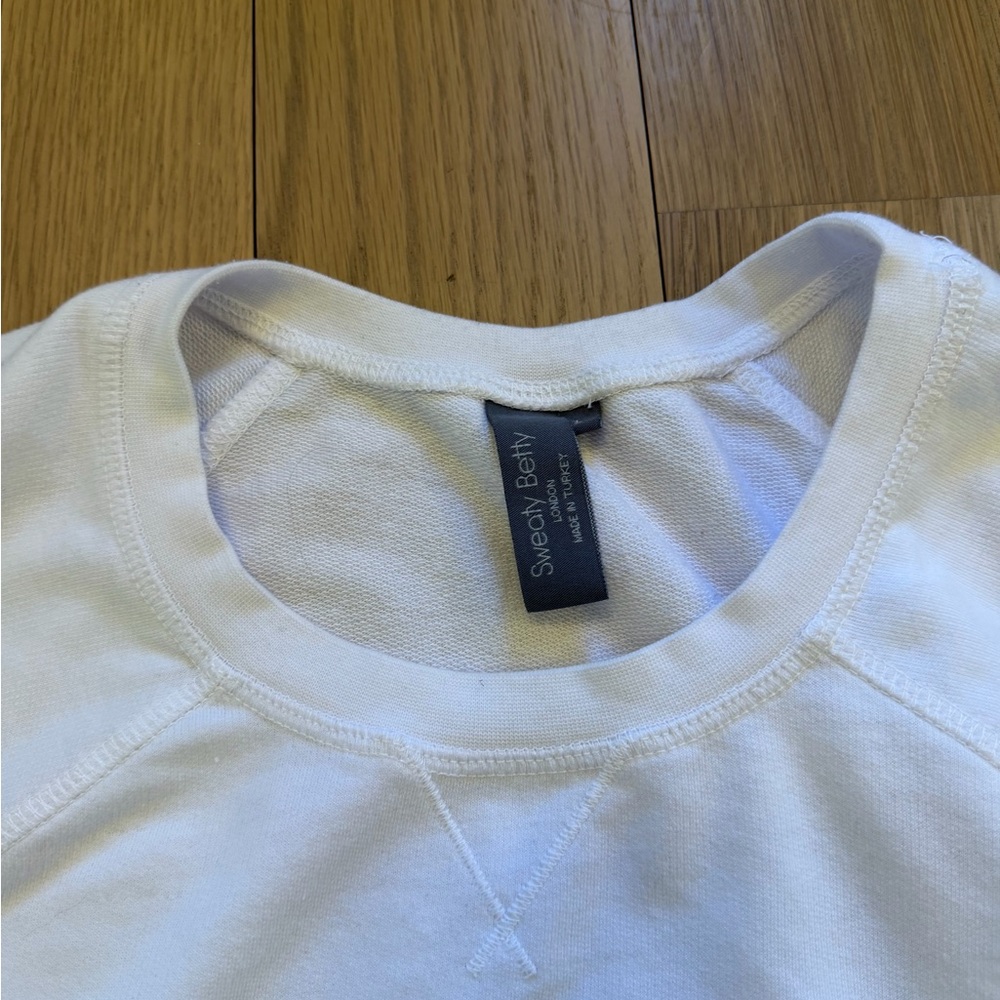 Sweaty Betty White Sweatshirt - Picture 2 of 2